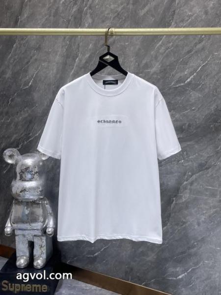 偽 ブランド 販売CHROME HEARTS半袖Tシャツ知的な雰囲気夏着物 格好良い 最安価格新品 3