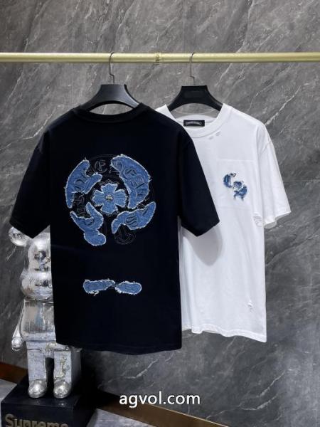 海外限定アイテム 高級感が漂う 大幅に値下げブランド 品 コピー半袖TシャツCHROME HEARTS 2