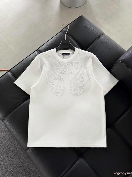 半袖Tシャツ抜群な通気性 2026年トレンドNO1 品質保証定番人気ブランド 通販店CHROME HEARTS 0