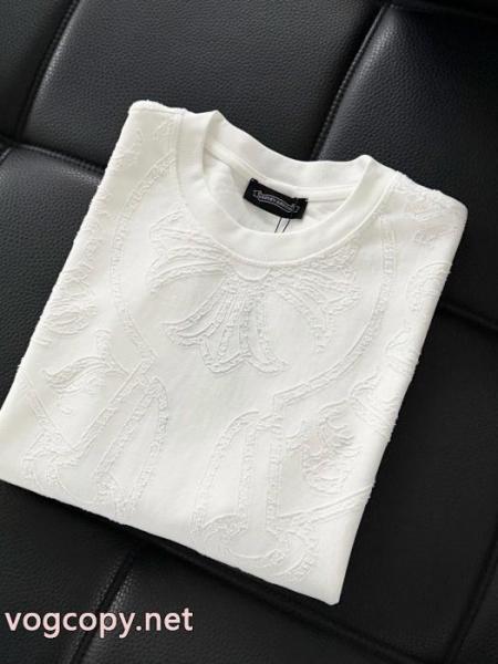 半袖Tシャツ抜群な通気性 2026年トレンドNO1 品質保証定番人気ブランド 通販店CHROME HEARTS 1