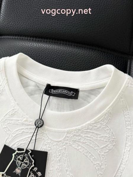 半袖Tシャツ抜群な通気性 2026年トレンドNO1 品質保証定番人気ブランド 通販店CHROME HEARTS 4