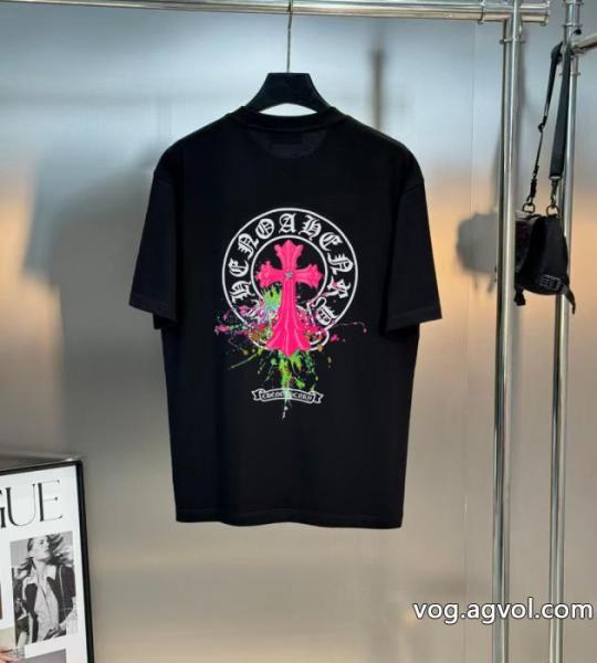 CHROME HEARTS偽物 ブランド半袖Tシャツ人気セール得価 高級感溢る 全国無料限定セール 0