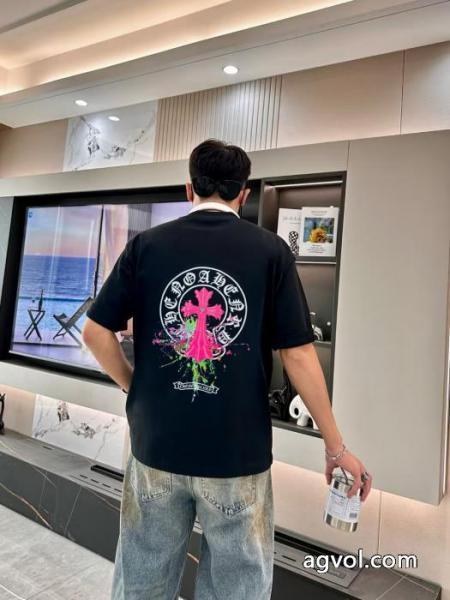 CHROME HEARTS偽物 ブランド半袖Tシャツ人気セール得価 高級感溢る 全国無料限定セール 5