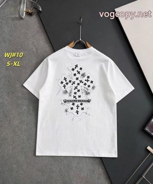 コピー 商品 ブランド人気定番送料無料 SALE! 最前線2026CHROME HEARTS半袖Tシャツ 5 