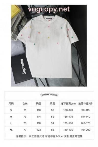 CHROME HEARTS限定セール260%新品 大人気商品再入荷! 最新☆大人気☆話題沸騰半袖Tシャツブランド コピー ショップ 5 