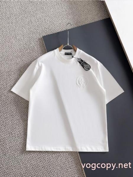 今年売れた人気のスタイル 新色登場 在庫を確保CHROME HEARTS半袖Tシャツブランド 激安 1