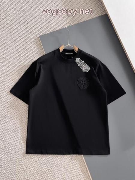今年売れた人気のスタイル 新色登場 在庫を確保CHROME HEARTS半袖Tシャツブランド 激安 5