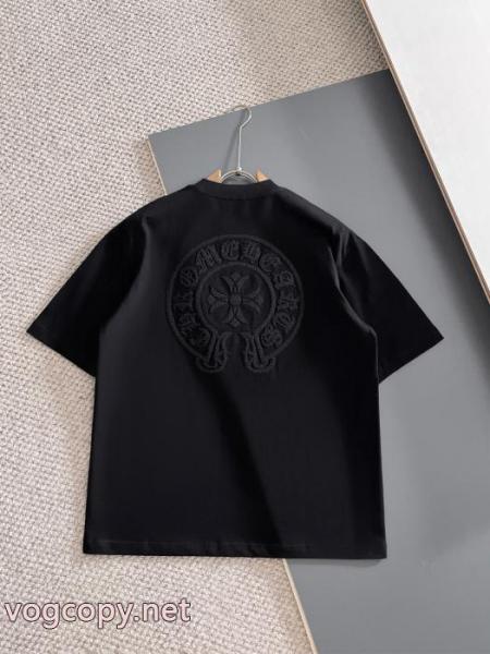 今年売れた人気のスタイル 新色登場 在庫を確保CHROME HEARTS半袖Tシャツブランド 激安 4