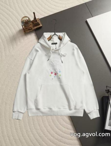 超限定即完売 半額以下セール 素材感に注目ブランド コピー バックCHROME HEARTSパーカー 0 