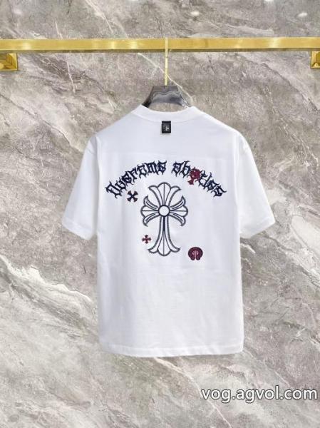 新登場 落ち着いた感覚 品質保証CHROME HEARTS半袖Tシャツブランド 激安 0