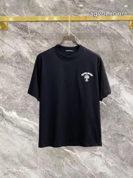 新登場 落ち着いた感覚 品質保証CHROME HEARTS半袖Tシャツブランド 激安 3