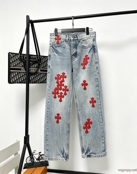 コピー 通販数量限定奇跡の入荷 可愛いデザイン 最安値激しい争奪戦CHROME HEARTSジーンズ 0