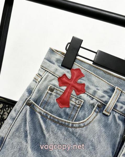 コピー 通販数量限定奇跡の入荷 可愛いデザイン 最安値激しい争奪戦CHROME HEARTSジーンズ 1