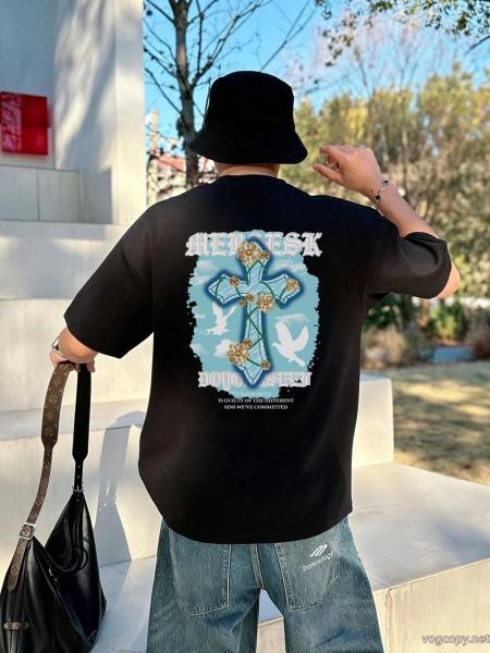 ブランド コピー 安心CHROME HEARTS半袖Tシャツ今流行 王道コンビ 個性的なデザイン 0 