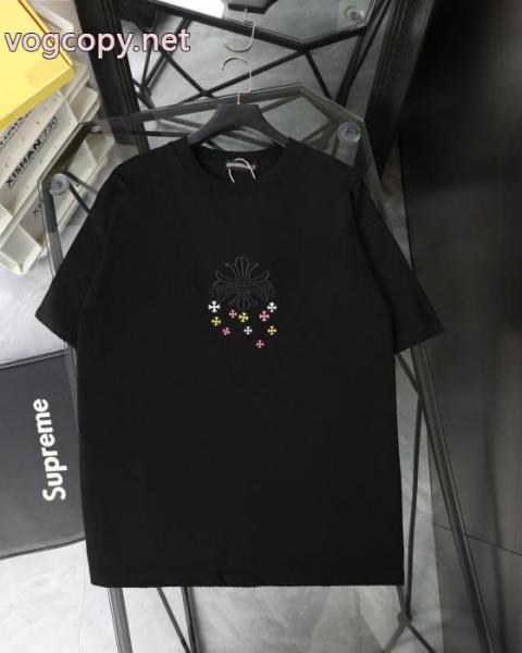 最新2026 お洒落 人気沸騰中!おしゃれ新品CHROME HEARTS半袖Tシャツブランド 偽物 通販 5