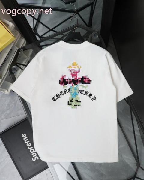 お買い得大人気 好印象をゲット 定番人気半袖Tシャツブランド 品 激安 通販CHROME HEARTS 5 