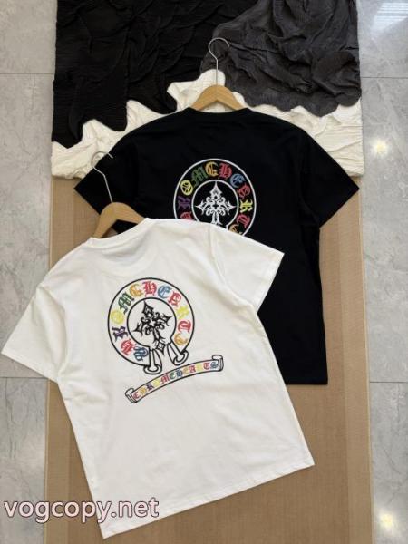 CHROME HEARTS偽 ブランド 通販半袖Tシャツ国内完売 最高な材料 最強の定番コーデ 2