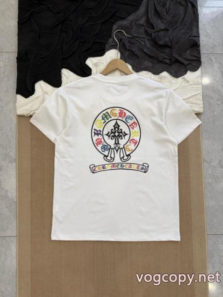 CHROME HEARTS偽 ブランド 通販半袖Tシャツ国内完売 最高な材料 最強の定番コーデ 4