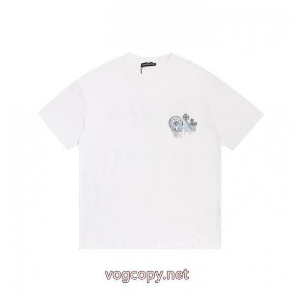 ブランド スーパー コピー 舗高品質 今年マスト 好評品CHROME HEARTS半袖Tシャツ 3