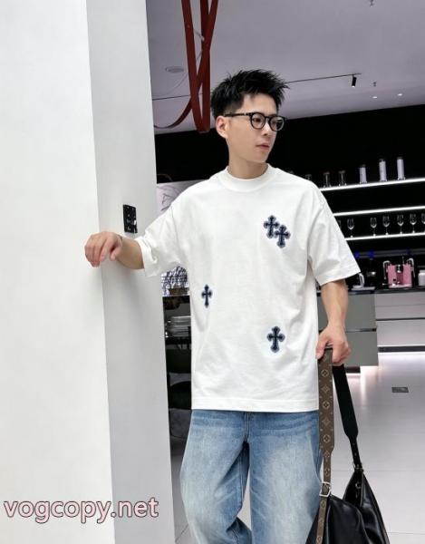 半袖TシャツCHROME HEARTS激安 ブランド 通販定番人気最新作 海外大人気 豊富な色揃え 4