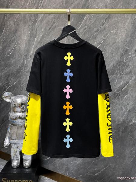長袖Tシャツ偽物 ブランド 激安CHROME HEARTS肌触りの良い着心地抜群新作 最安値高品質 春季超人気アイテム 0