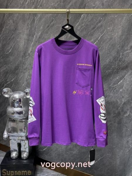 長袖Tシャツスーパー コピー 通販 優良素敵 流行フォルム 2026の定番アイテムCHROME HEARTS 2