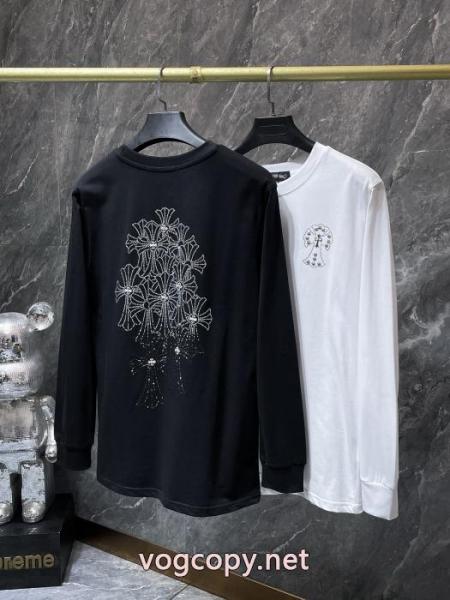 ブランド コピー 専門店新作限定 新作追加! HOT得価長袖TシャツCHROME HEARTS 1