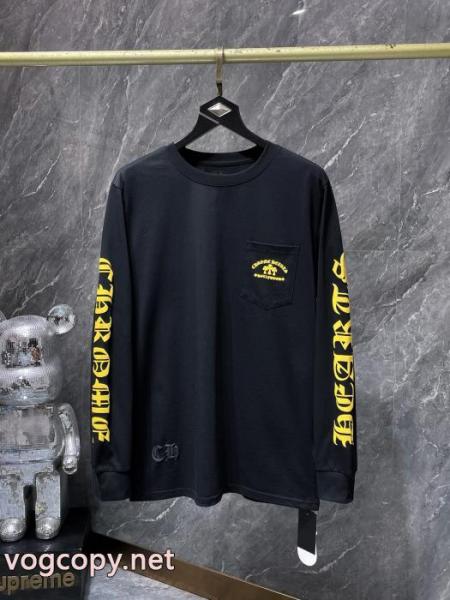 海外限定 話題の商品 お洒落度をアップさせる長袖Tシャツスーパー コピー ブランド 通販CHROME HEARTS 1