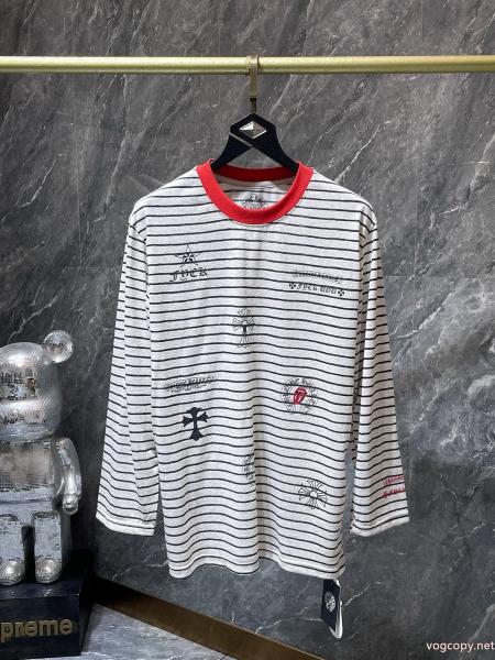 CHROME HEARTSスーパー コピー 安心海外モデル 大人の定番 最新作入荷長袖Tシャツ 0