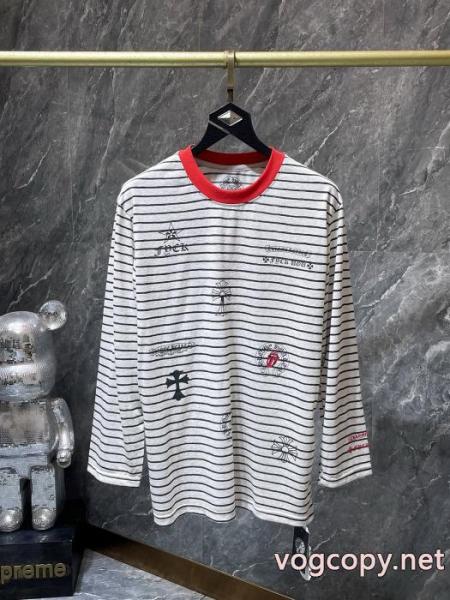 CHROME HEARTSスーパー コピー 安心海外モデル 大人の定番 最新作入荷長袖Tシャツ 3