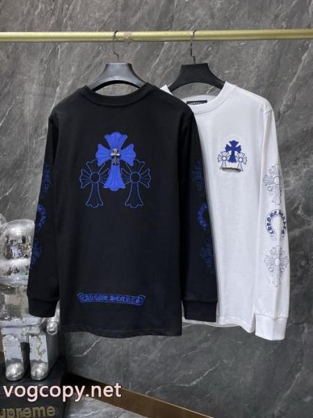 好評品 着回し力抜群大人気 新登場長袖Tシャツスーパー コピー メンズCHROME HEARTS 3