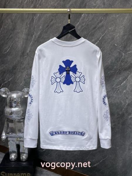 好評品 着回し力抜群大人気 新登場長袖Tシャツスーパー コピー メンズCHROME HEARTS 4