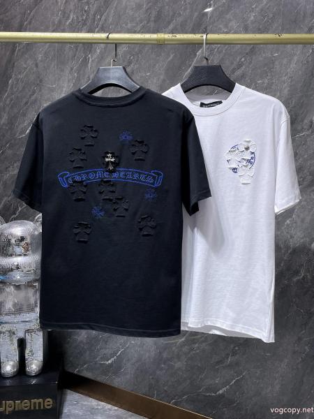 安定した質感 ポップ 2026人気新色が登場半袖TシャツCHROME HEARTSスーパー コピー メンズ 0