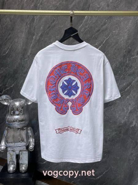 半袖Tシャツ人気アイドルオススメ 華やかな印象に 話題の新作到着ブランド スーパー コピー 店舗CHROME HEARTS 3