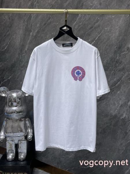 半袖Tシャツ人気アイドルオススメ 華やかな印象に 話題の新作到着ブランド スーパー コピー 店舗CHROME HEARTS 5