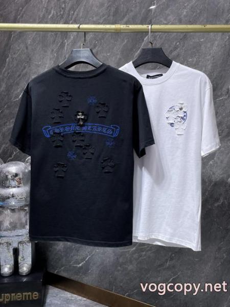 偽 ブランド サイトCHROME HEARTS半袖Tシャツ大人かっこいい 超カッコイイ 最安値！  5 