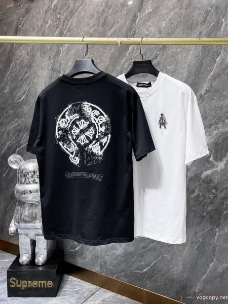 半袖Tシャツ洗練されたおしゃれ感を持つ 存在感拔群 素敵 コピー 通販CHROME HEARTS 0 