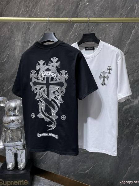 CHROME HEARTS半袖Tシャツ通販限定商品 定番モデル 素敵な夏の定番アイテム通販 ブランド 0 