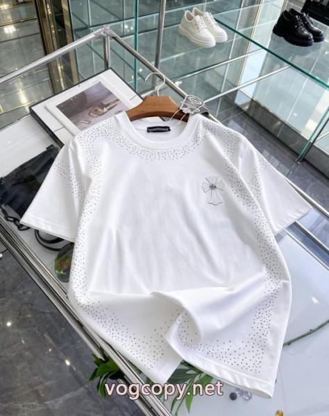 ブランド 通販 激安風合いが出る オススメ新作商品 逸品CHROME HEARTS半袖Tシャツ 2