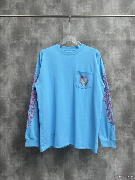 CHROME HEARTS先行販売!! 海外直送 ヒットアイテムブランド フェイク長袖Tシャツ 0 