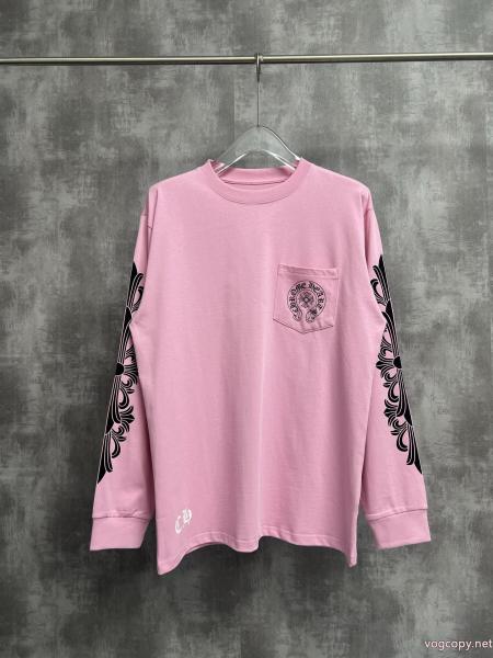 長袖Tシャツ激安 ブランド 通販一枚でかわいい プレゼントにも 存在感のある CHROME HEARTS 0 