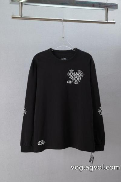 CHROME HEARTS2026新入荷 2026年夏の新作 風通しの良いフレアスーパー コピー どこで 買える長袖Tシャツ 0