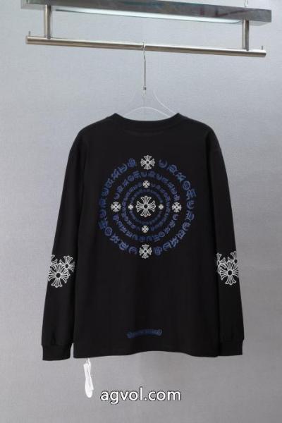 CHROME HEARTS2026新入荷 2026年夏の新作 風通しの良いフレアスーパー コピー どこで 買える長袖Tシャツ 3