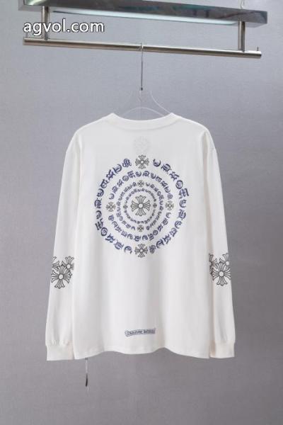 CHROME HEARTS2026新入荷 2026年夏の新作 風通しの良いフレアスーパー コピー どこで 買える長袖Tシャツ 2