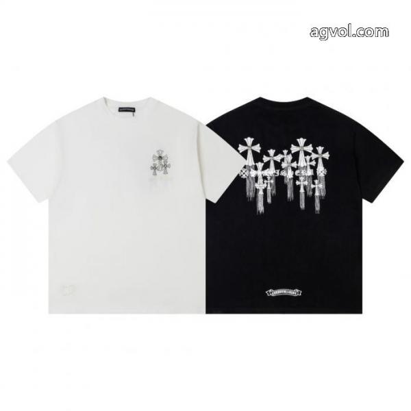 CHROME HEARTSスーパー ブランド コピー半袖Tシャツ存在感のある 早期完売 ロゴが素敵 1