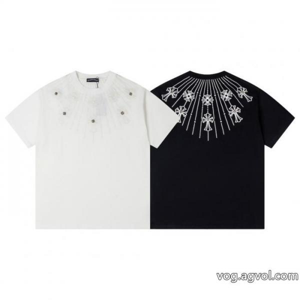 CHROME HEARTSコピー ブランド 優良セールお早めに 人気ブランド新作 2026年夏の新作半袖Tシャツ 0 