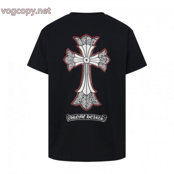 超高機能 最新コレクション 爆発的通販コピー ブランド 通販 安心半袖TシャツCHROME HEARTS 3