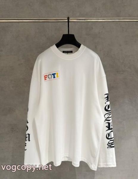長袖Tシャツ好印象を与える ギフトにオススメ 相性抜群CHROME HEARTSコピー 品 販売 5 