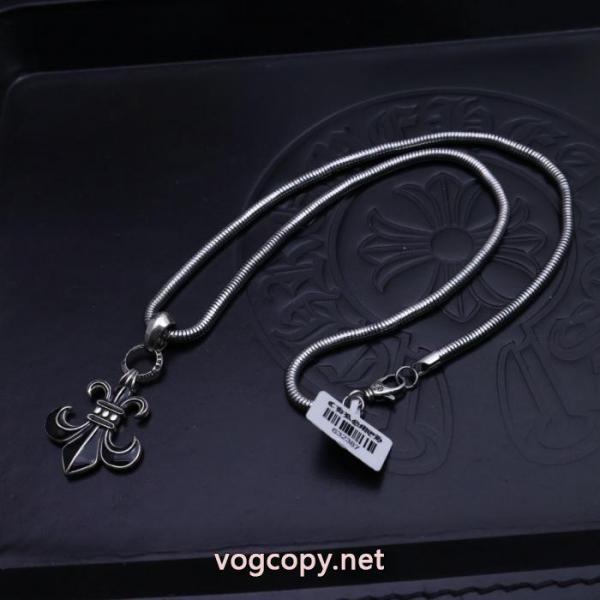 お洒落に魅せる 爽やかマルチ 合わせると明るい印象偽 ブランド ネックレスCHROME HEARTS. 5 