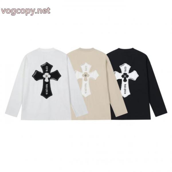 クロムハーツ長袖Tシャツ2026超人気の最新作 清涼感 話題が沸騰中偽 ブランド 販売 1